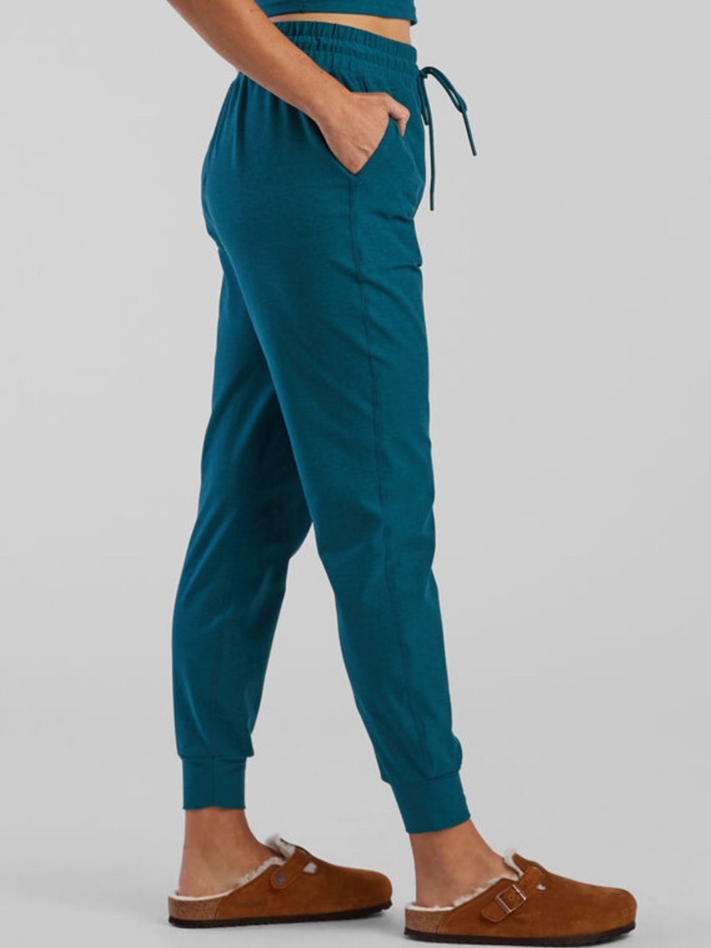 Beyond Yoga Spacedye Commuter Midi Joggers Teal Medium